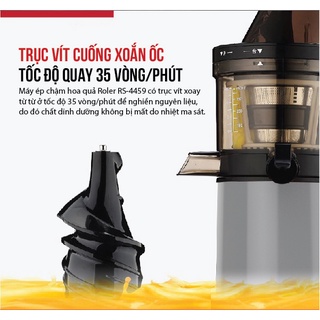 Máy ép chậm trái cây đa năng ROLER RS-4459