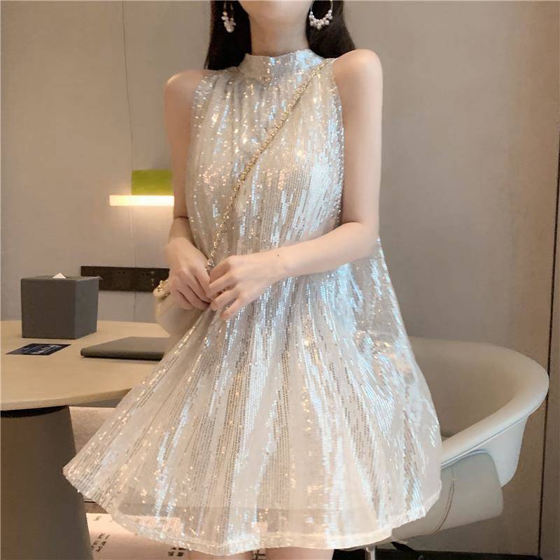 Đầm nữ BH dáng rộng hở vai thời trang Hàn Quốc