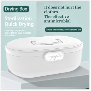 Máy sấy khô khử trùng kháng khuẩn đồ dùng cá nhân mini phương pháp tia UV Double Layer Drying Box UV