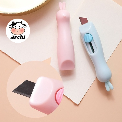 Dao rọc giấy mini hình tai thỏ