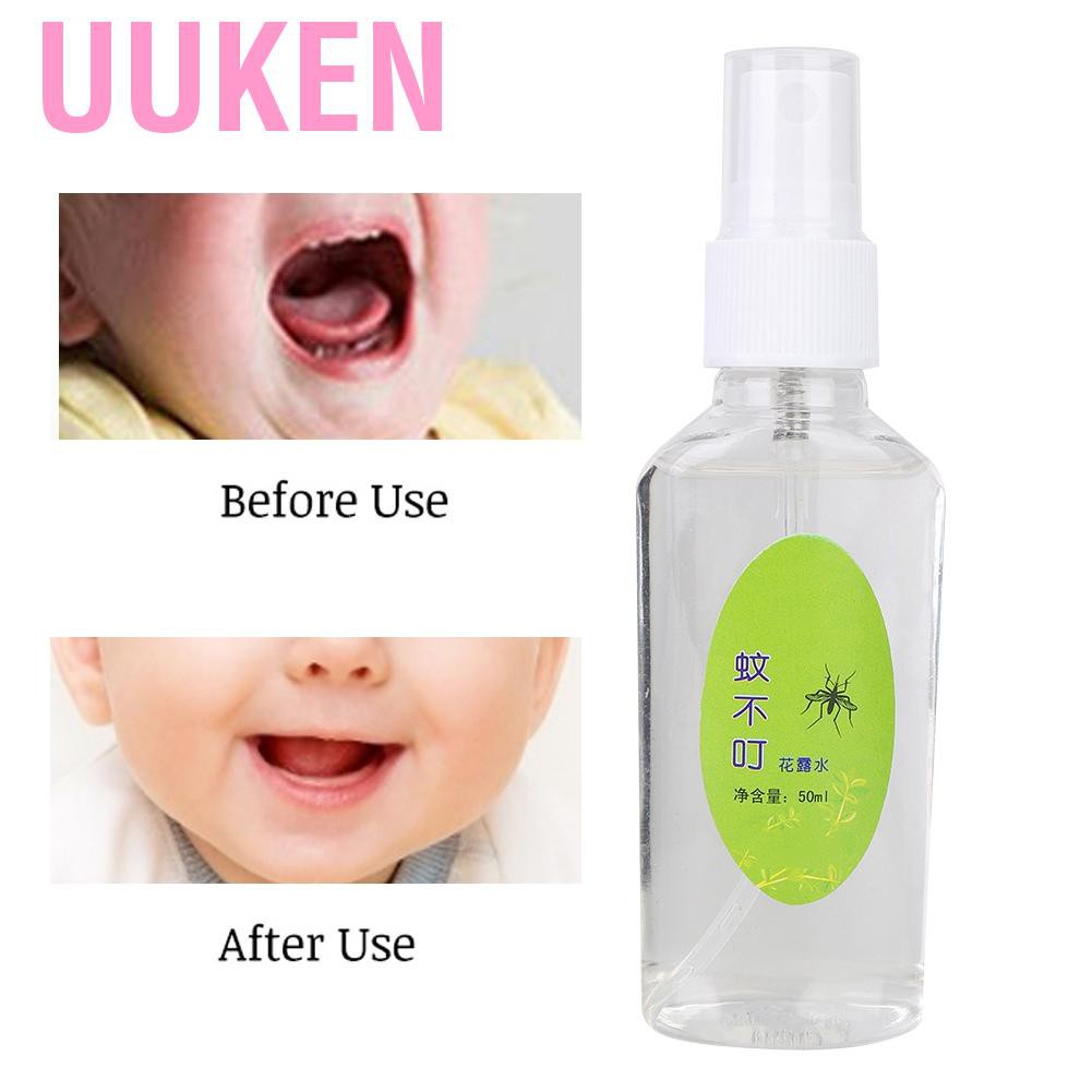 (Hàng Mới Về) Chai Xịt Chống Muỗi Cắn 50ml An Toàn Cho Bé