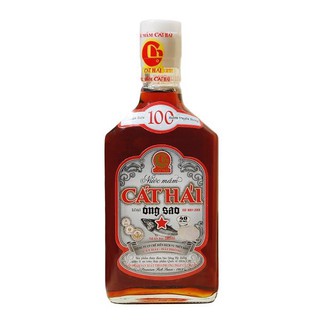 Combo 24 chai Nước Mắm Cát Hải Ông Sao 40 độ đạm chai 380ml