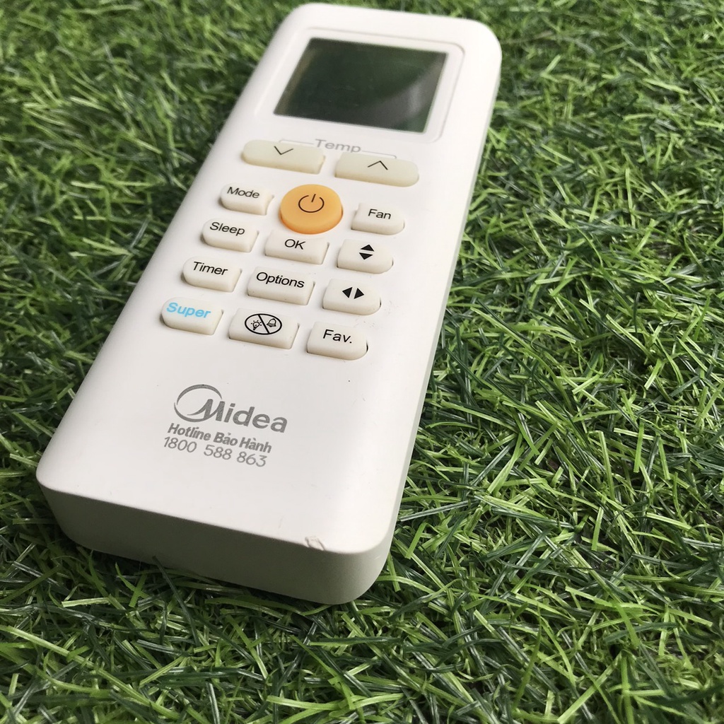 Điều khiển điều hòa midea, Remote máy lạnh midea hàng zin