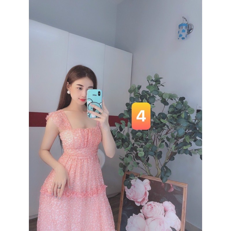 Đầm maxi cánh tiên bo ngực - hình thật | BigBuy360 - bigbuy360.vn