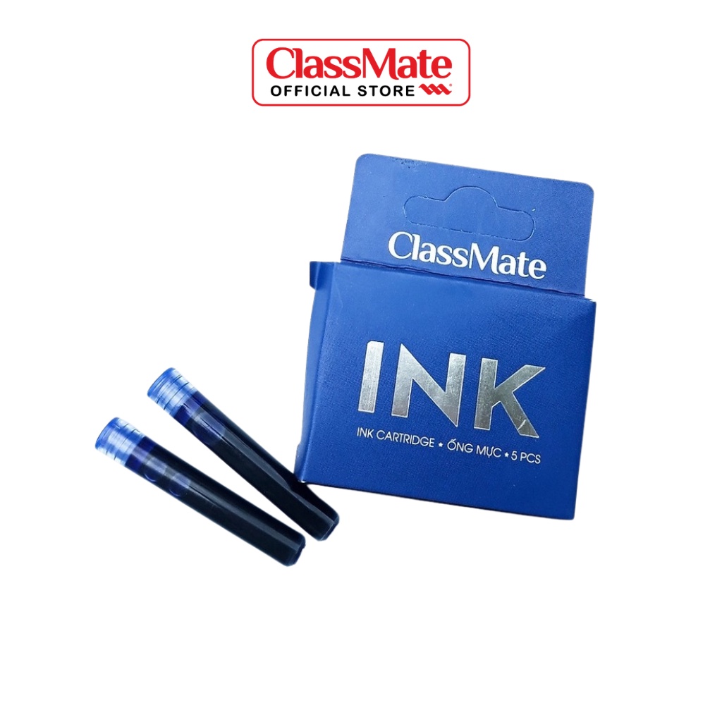 Vỉ Ống Mực Bút Máy CLASSMATE ICHI Ba Màu Xanh Đen TÍm CL-IC101