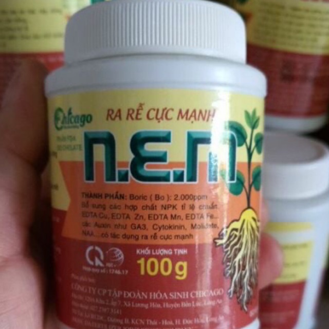 Thuốc kích rễ nem lọ 100gr chỉ 16k