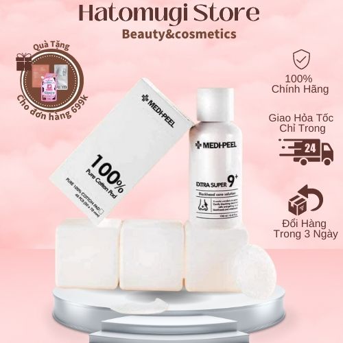 Ủ mụn Medipeel super extra Super 9 Mẫu Mới Chuyên Sâu Liệu Trình Spa Thổi Bay Mụn Đầu Đen Cám Sợi Bã Nhờn