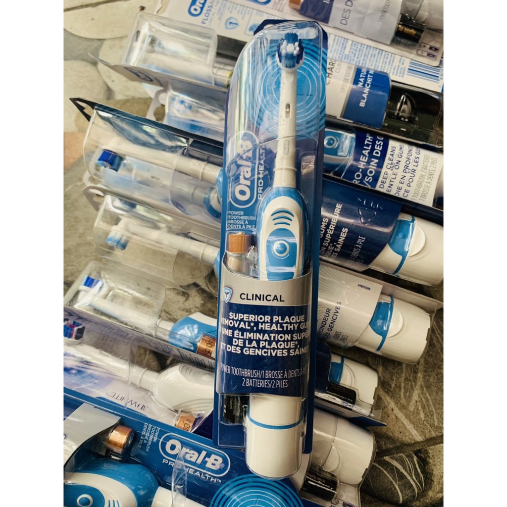 Combo 6 chải pin Oral-B Pro-Health Clinical người lớn