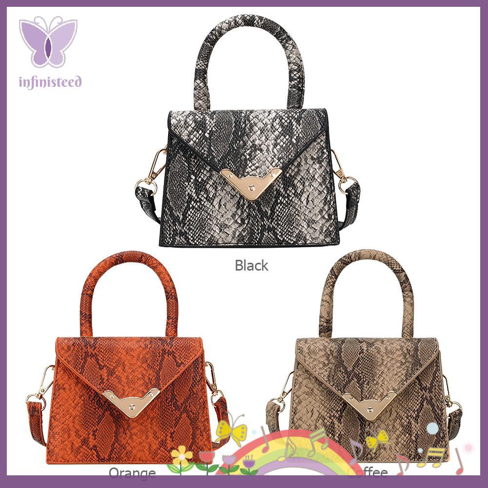 Túi Xách Họa Tiết Da Rắn Cho Nữ | BigBuy360 - bigbuy360.vn