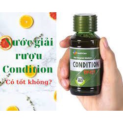 Nước giải rượu Condition giúp giải rượu và giảm các triệu chứng khó chịu sau khi uống rượu  Chai 75ml