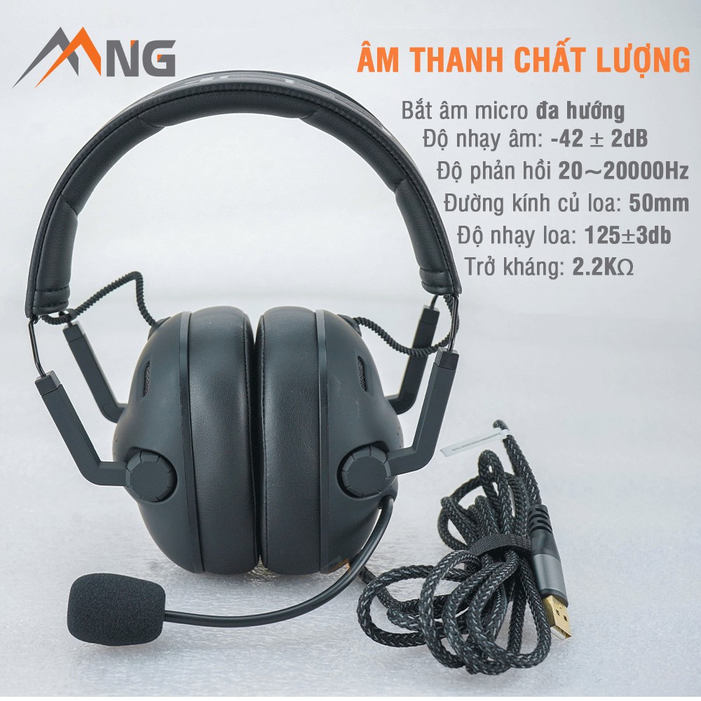 Tai nghe chụp tai chơi game có dây Edra EH492 dành cho game thủ,có micro, màu đen, trắng, hồng, vàng | BigBuy360 - bigbuy360.vn