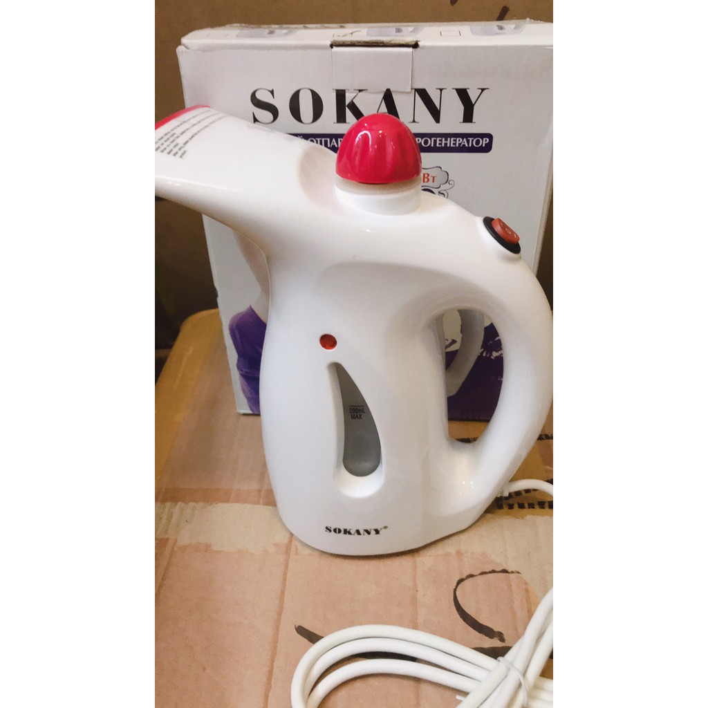 MÁY XÔNG MẶT - BÀN ỦI HƠI NƯỚC SOKANY 2IN1 JZ 668