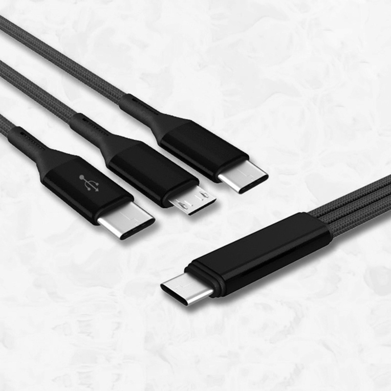 Cáp Sạc USB Đa Năng 3 Trong 1 Chuyên Dụng Chất Lượng Cao