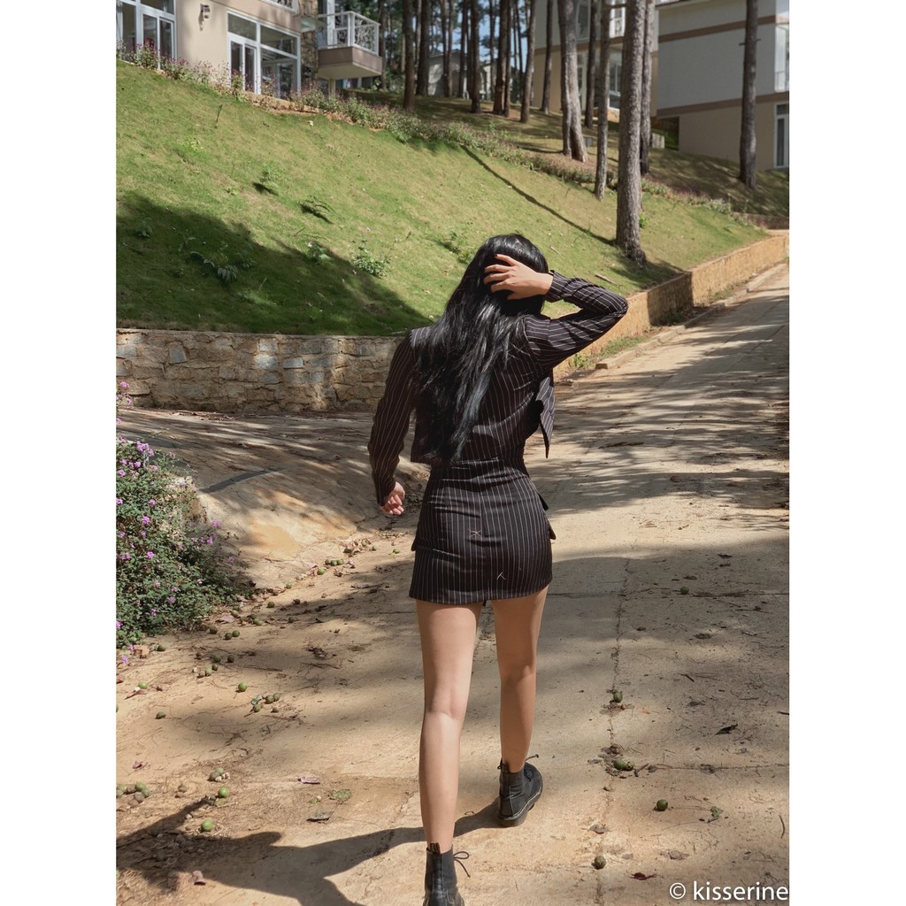 [Kisserine] Áo vest nữ Krystal Blazer & Skirt | BigBuy360 - bigbuy360.vn