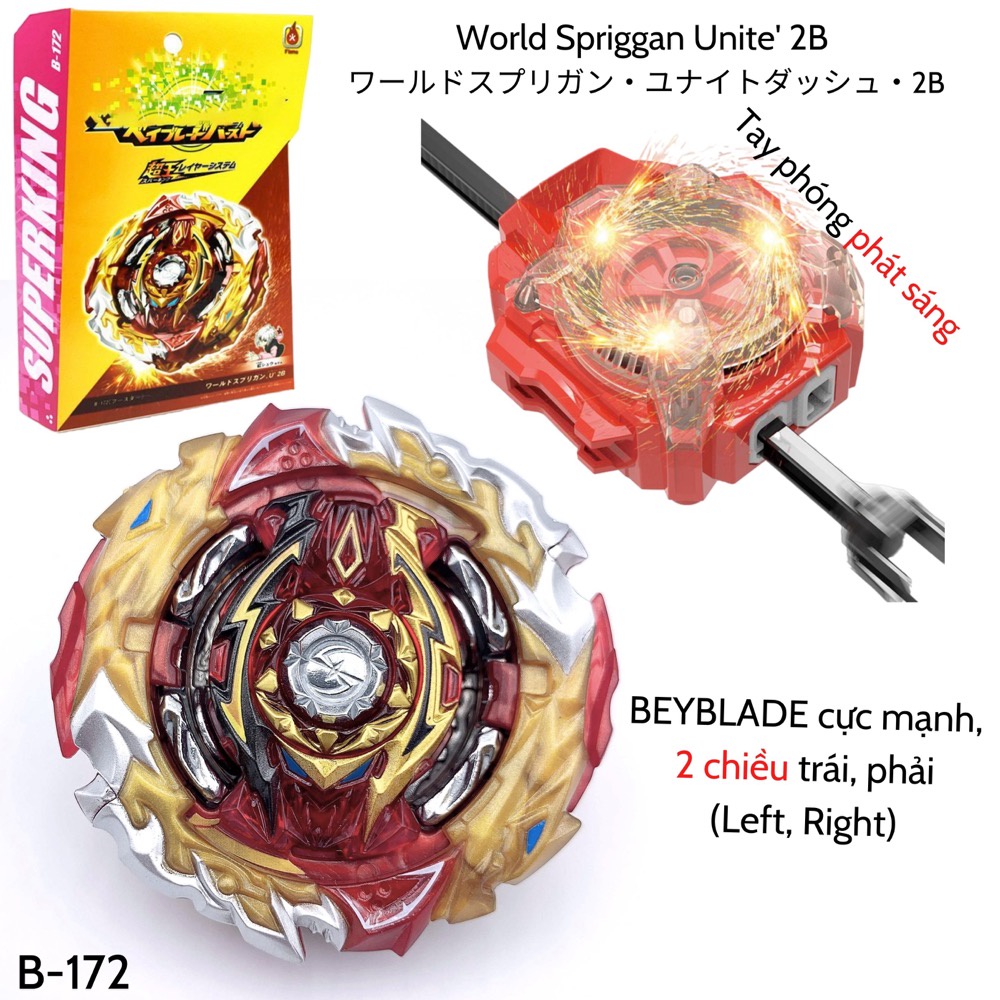 Con quay BEYBLADE Burst - Vòng Xoay Thần Tốc Siêu Mạnh Cực Siêu bền(nhiều mẫu)