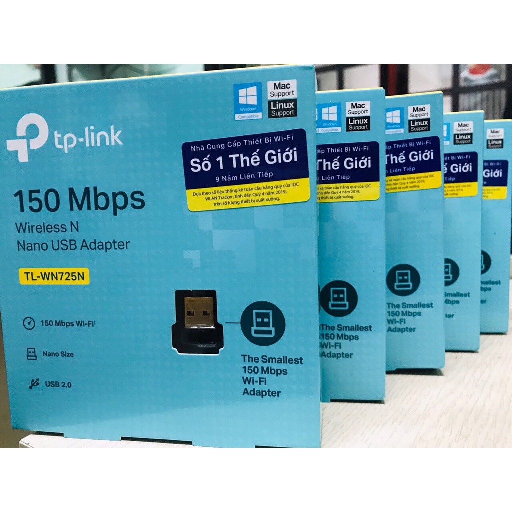 USB Thu Sóng WIFI TP-Link TL- WN 725N Nano
