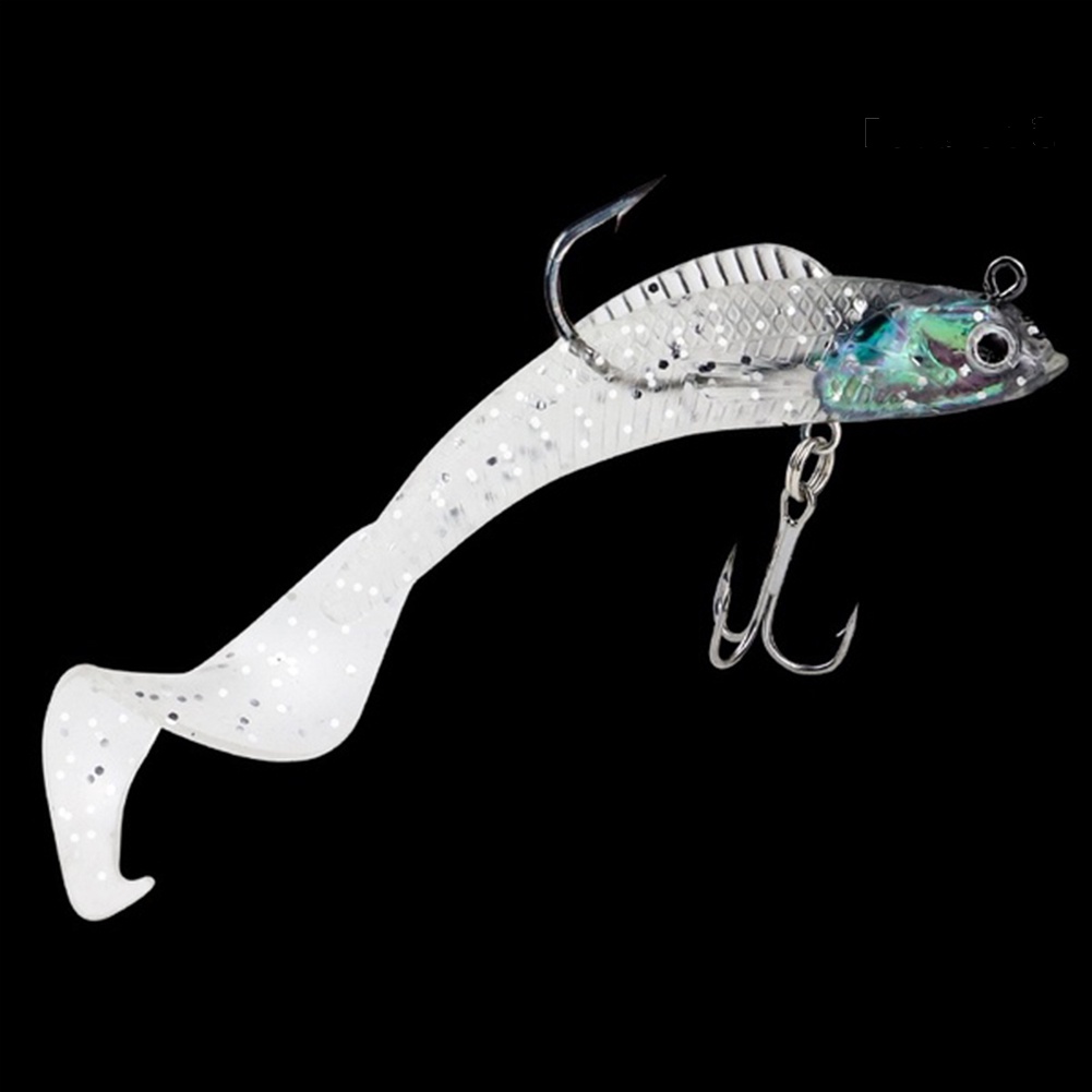 Bộ 2 Mồi Câu Cá Giả Mềm Mại 9cm 9.5g