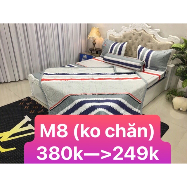 Bộ chăn ga cotton Hàn Quốc m8
