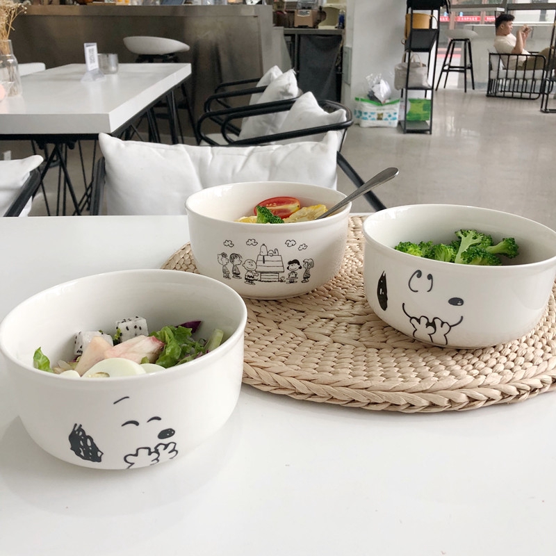 &lt;24h Lô hàng&gt;W&amp;G Bát nhỏ in hình hoạt hình thiết kế xinh xắn phong cách Nhật Bản