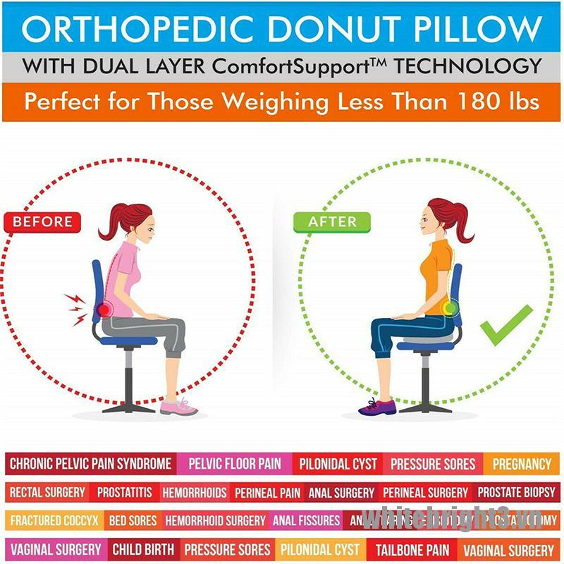 Gối Ôm Hình Bánh Donut Giảm Đau Tiện Dụng