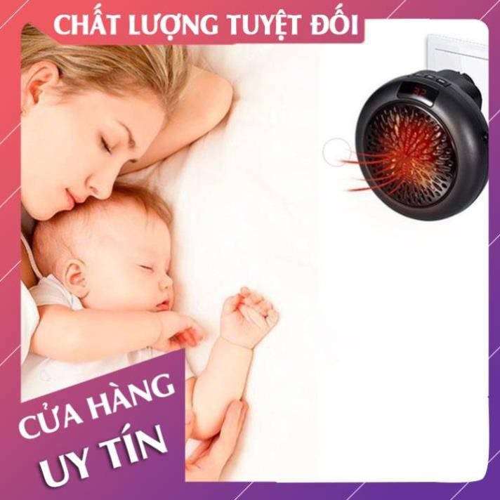 [Hàng loại 1] Máy sưởi mini, quạt sưởi để bàn tiết kiệm điện năng, có thể điều chỉnh nhiệt độ  - Lan Chi Mart