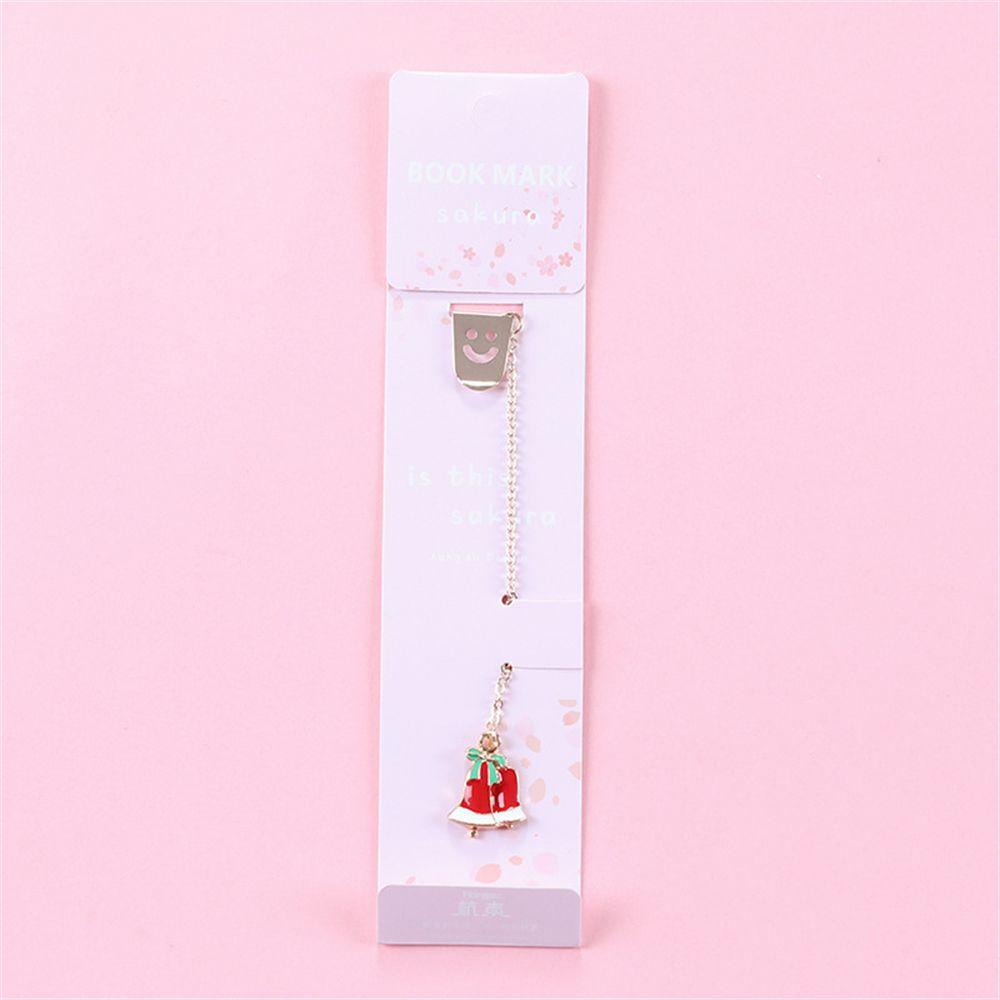 Thẻ Đánh Dấu Trang Sách Hình Ông Già Noel Cho Học Sinh