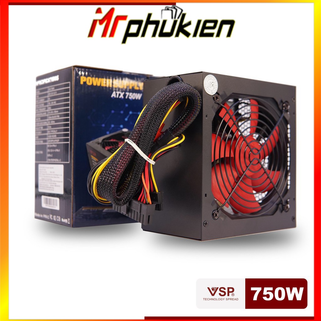 [Mã 154ELSALE2 giảm 7% đơn 300K] NGUỒN VSP ATX 750W - MrPhukien