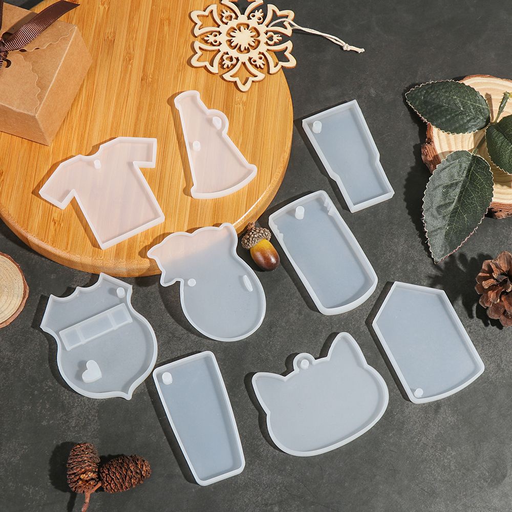 Khuôn Silicone Làm Móc Khóa Hình Mê Cung Xinh Xắn|Epoxy UV
