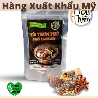 Gia Vị Nấu Phở HAI THIỀN - Bí Quyết của Bà Bán Phở - Gói Gia Vị Phở Rang Sẵn Tiện Dụng - 30gr nấu khoảng 10 lít