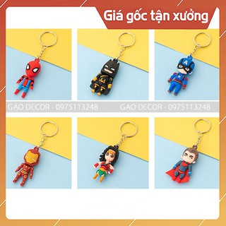 Gạo Decor - Móc khóa siêu anh hùng