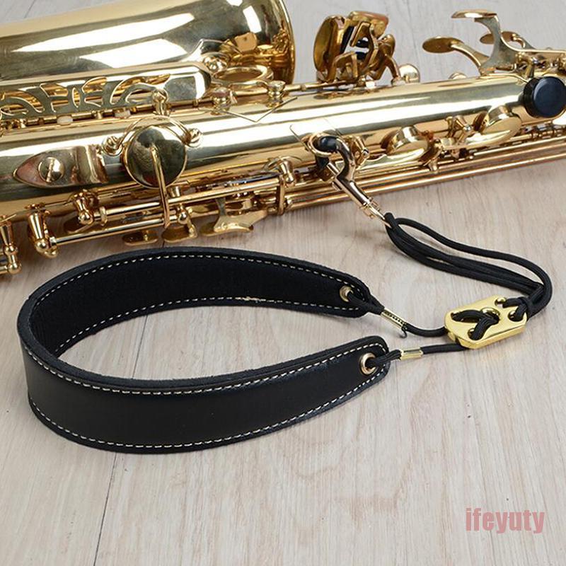 Dây đeo kèn Saxophone bằng da có thể điều chỉnh