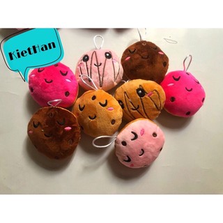 Móc Khóa gấu bông đủ loại ( AmongUs, gấu, bánh mì)