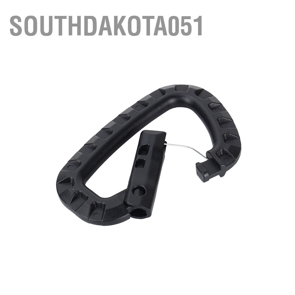 Southdakota051 Outdoor D Shape Buckle Camping Climbing Carabiner Mountaineering Fast Hang Mini Hook