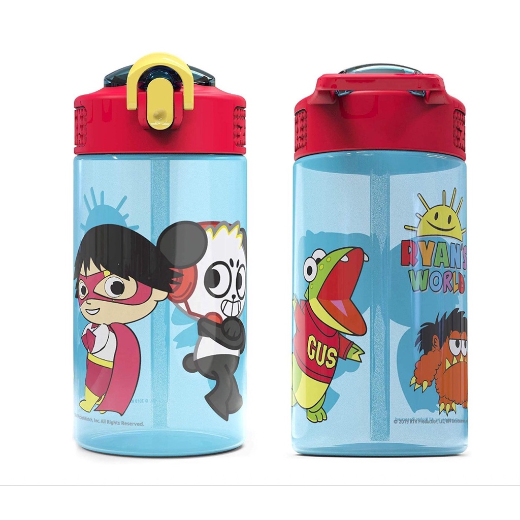 Bình hút nước cho trẻ 16 oz/473ml, Zak Designs, chính hãng từ Mỹ (bán lẻ 1 bình)