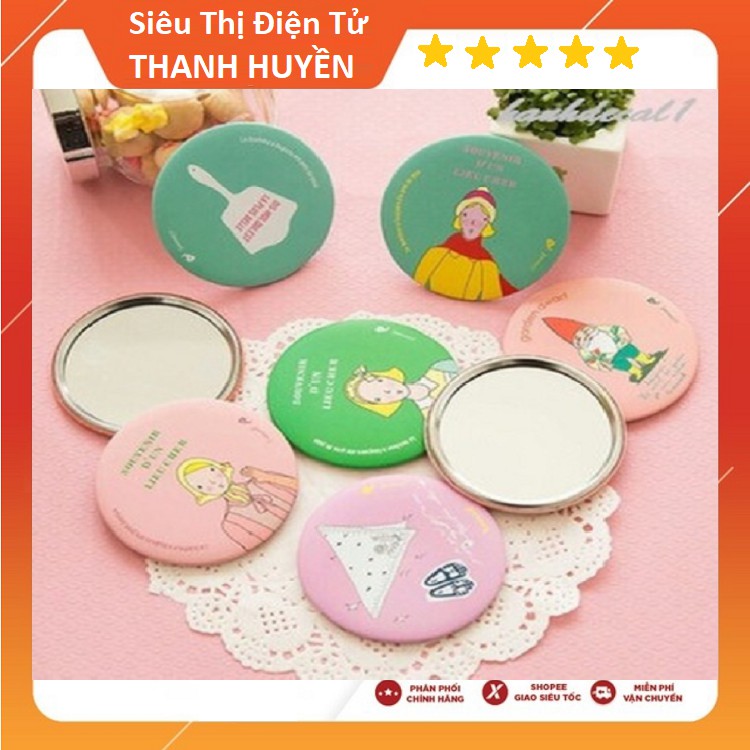 Gương Mini Dễ Thương Kiểu Dáng Hàn Quốc