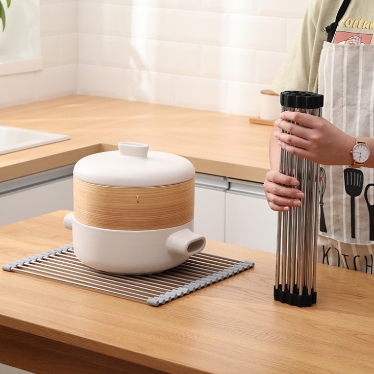 Giá Để Đồ Nhà Bếp Đa Năng Bằng Thép Không Gỉ 365