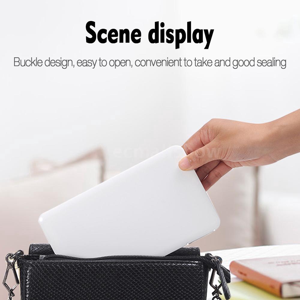 Hộp Đựng Khẩu Trang Chống Bụi Bằng Nhựa