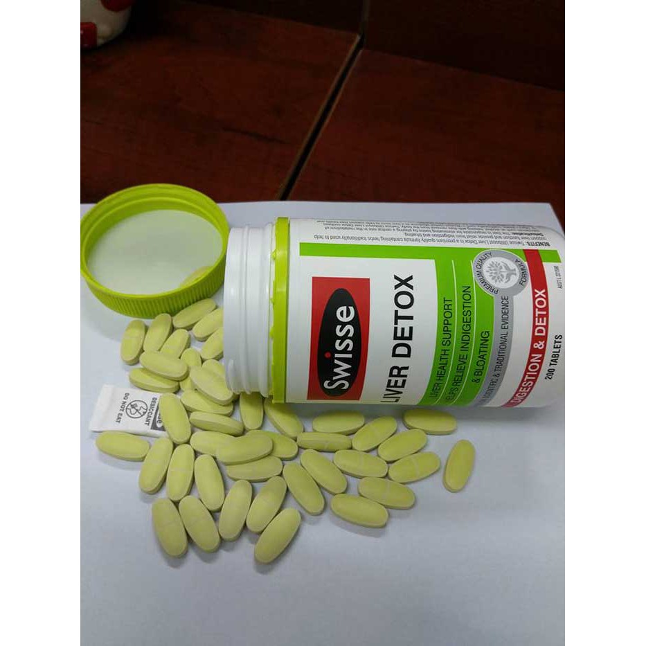 Viên Uống Hỗ Trợ Thải Độc Gan Swisse Liver Detox Úc | BigBuy360 - bigbuy360.vn