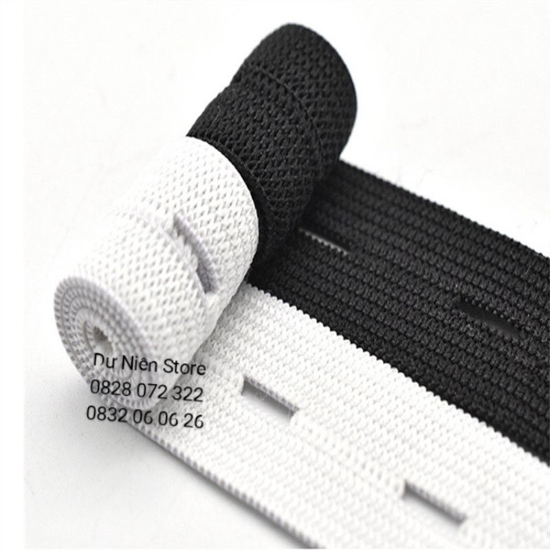 5m Thun Bản 2cm Có Lỗ May Quần Cho Em Bé, Bà Bầu.