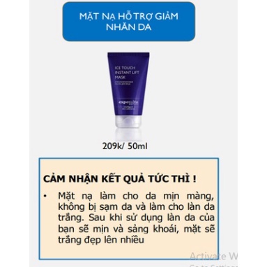 Mặt nạ tương trợ giảm nhăn da Experalta Platinum Ice Touch Instant Lift Mask