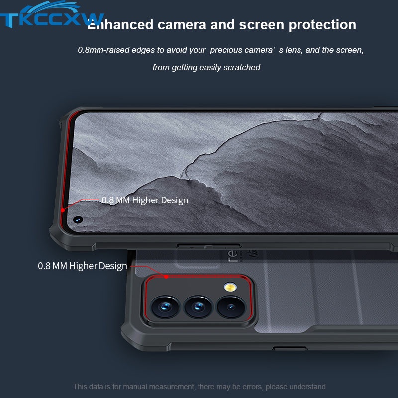 Ốp Điện Thoại Mềm Mặt Trong Suốt Chống Sốc Phong Cách Quân Đội Cho Realme Q3 Pro Gt Neo 2 2t