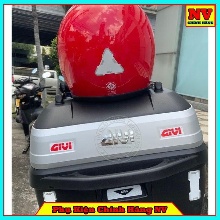 Combo 5 Miếng Dán Phản Quang Givi Chính Hãng PS-GIVI01 - Cảnh Báo An Toàn Cho Xe Máy