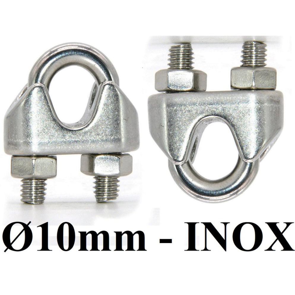 Cóc khóa cáp Ø [ 10mm ] INOX