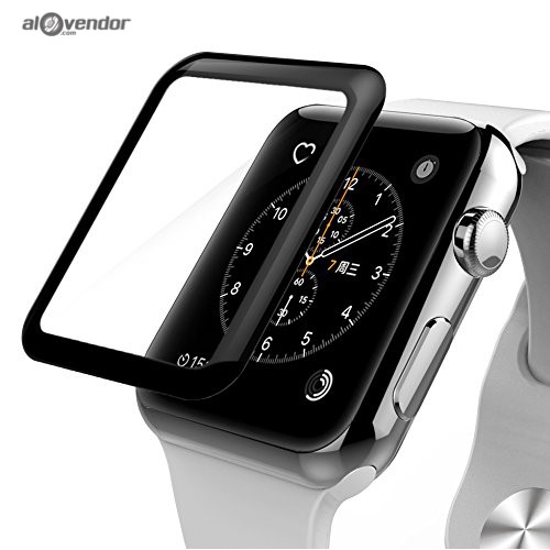 Miếng Dán Kính Cường Lực Full Màn Cho Đồng Hồ Thông Minh Apple Watch Đủ Size 3.8, 4.0, 4.2, 4.4mm