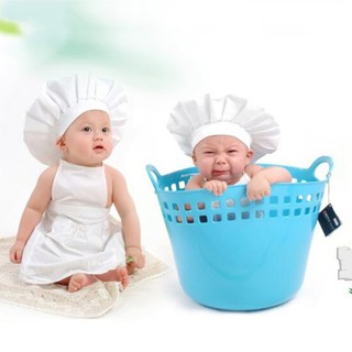Set nón và tạp dề dễ thương cho bé hóa trang chụp hình