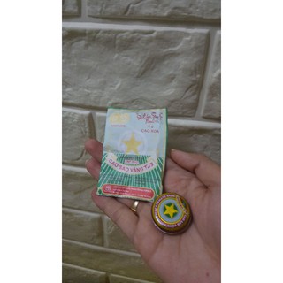 (sale nghỉ bán)Cao Sao Vàng ( Dầu Cù Là)  3gr