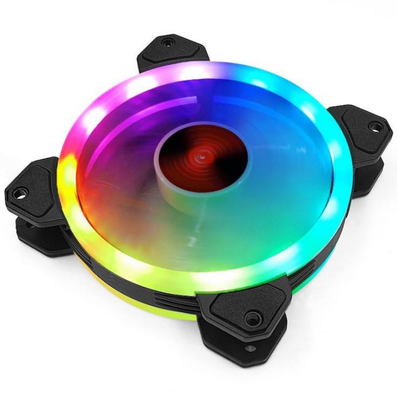 Quạt Trang Trí  Coolmoon RGB K2 (KO HUB) | NEW BH 12T