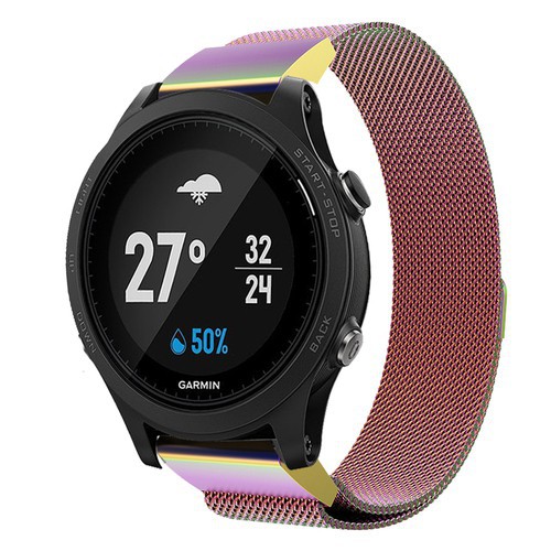 Vòng đeo bằng thép không gỉ thay thế dành cho Garmin Fenix 5/Forerunner