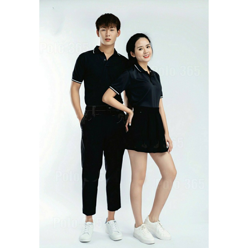 Áo Phông Nam Cổ Bẻ Kẻ Viền VINETO Chất Cotton Cao Cấp | BigBuy360 - bigbuy360.vn