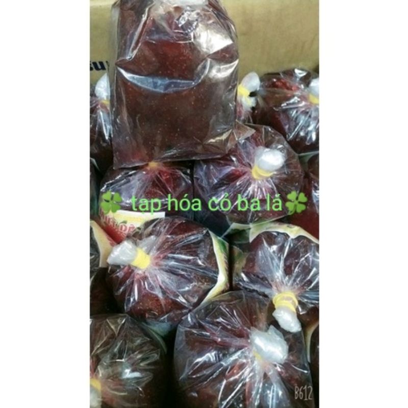 Mứt dâu 🍓Phương Thảo keo, bọc 480-500g, mứt dâu tây nguyên trái